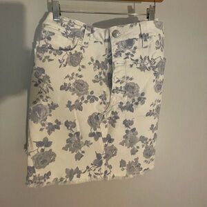 Seven 7 white and blu gray mini 14 NWT